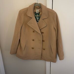 NWT L.L. Bean Peacoat